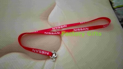 Custom Printed Lanyard With Hook With Nissan Honda Logo Phone Id Lanyard​ And Key Id Badges