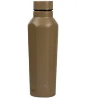 Diamond-Shaped Stainless Steel Vacuum Insulated Thermos Sweat-proof Exterior Water Bottle