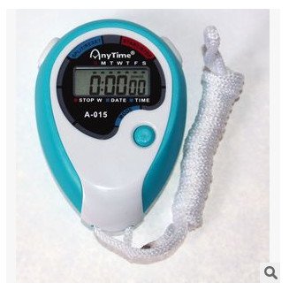 Digital Custom Business Gifts Split Time Recording Water Resistant Stopwatch