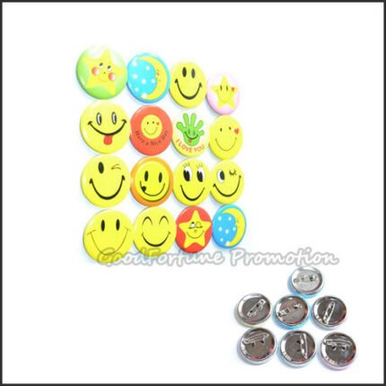 Fashionable Custom Tin Badges Souvenir Business Gift Promotional Button Badges