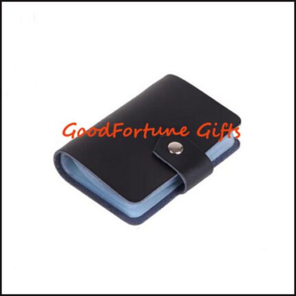 foldable pu multi layer name card box customed logo for trade fairs and exhibition