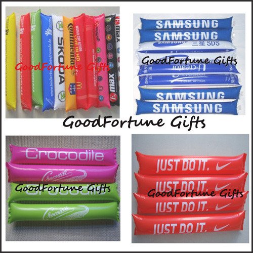 Inflatable PE Custom Thunder Sticks Festival Cheering Customizable Convenient Inflatable PE Custom Thunder Sticks Festival Cheering Customizable Convenient