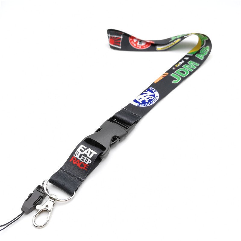 Polyester Sublimation Neck Lanyards LED Light Flashing Double-sided Printing Neck Lanyards Polyester Sublimation Neck Lanyards LED Light Flashing Double-sided Printing Neck Lanyards